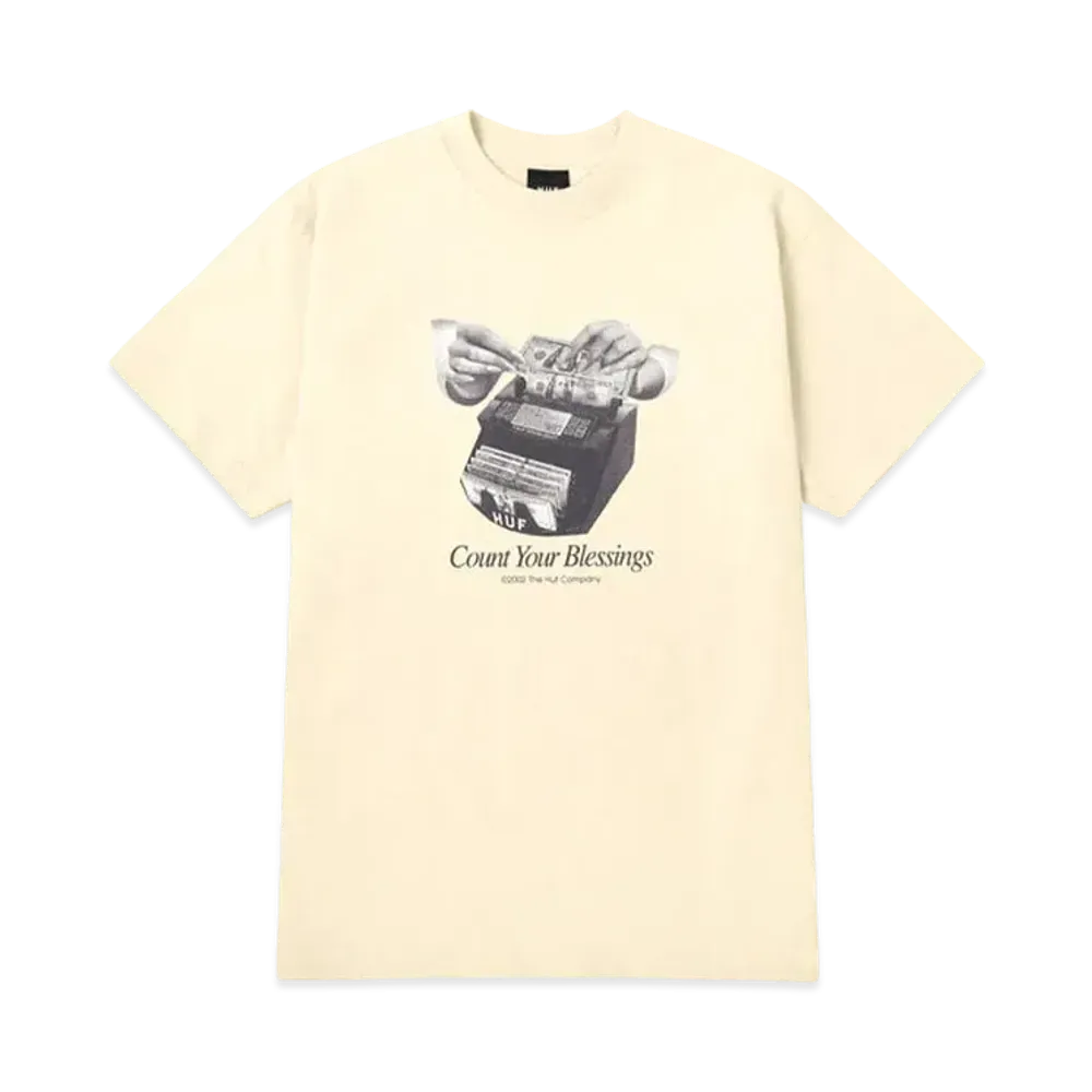 HUF Blessings Tee "Stone"