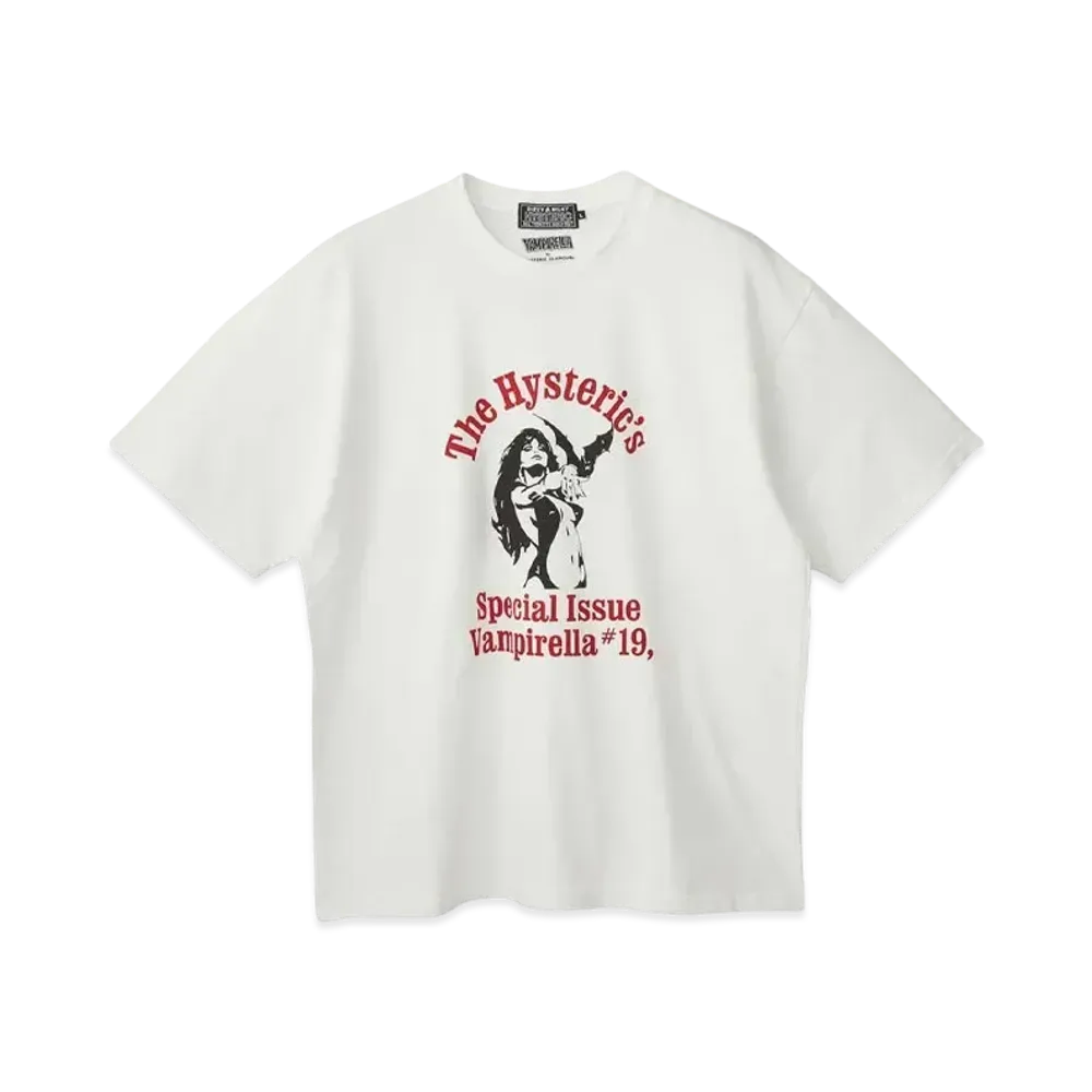 HYSTERIC GLAMOUR Vampirella/Special Issue Tee "White"