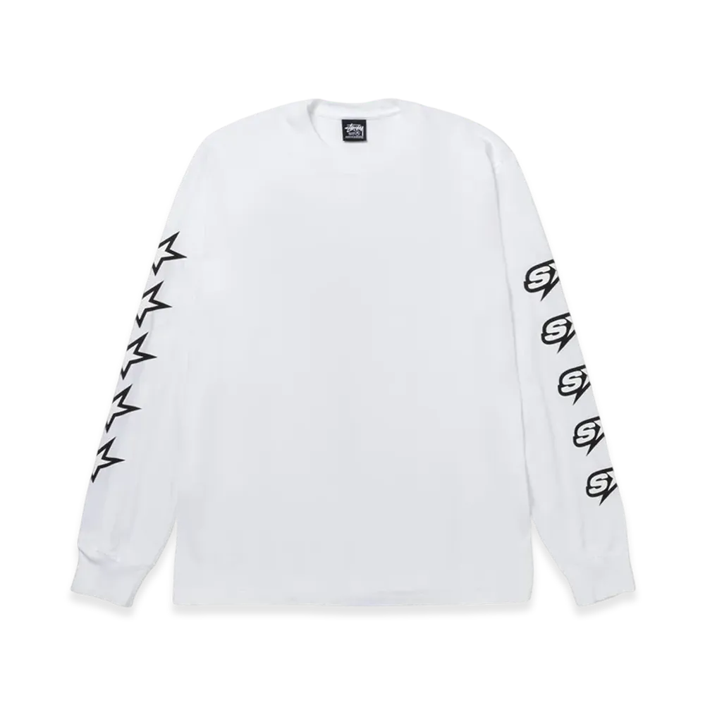 Stussy Speedway LS Tee "White"