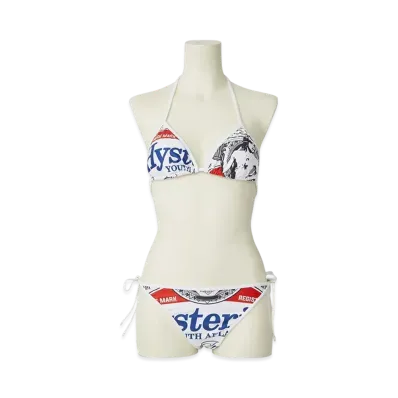 HYSTERIC GLAMOUR HG Label Bikini "White"