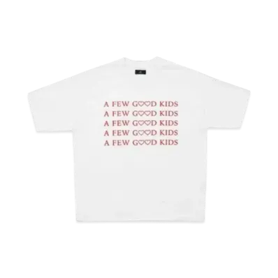 A FEW GOOD KIDS Love Tee "White"