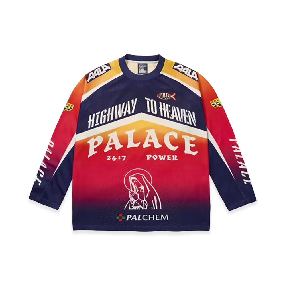 PALACE Highway To Heaven Jersey "Multi"