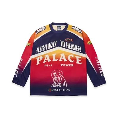 PALACE Highway To Heaven Jersey "Multi"