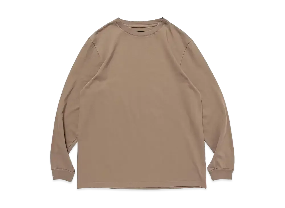 DESCENDANT Eddy Organic Cotton LS Classic Fit "Greige"