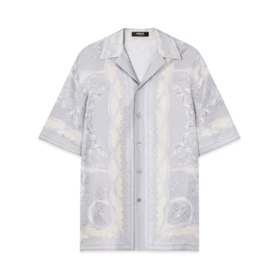 Versace La Coupe des Dieux Silk Shirt "Print"