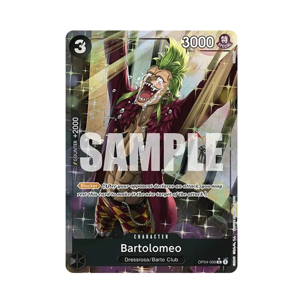 バルトロメオ R-P [OP04-089]【英語版】(プレミアムブースター「ONE PIECE CARD THE BEST」)