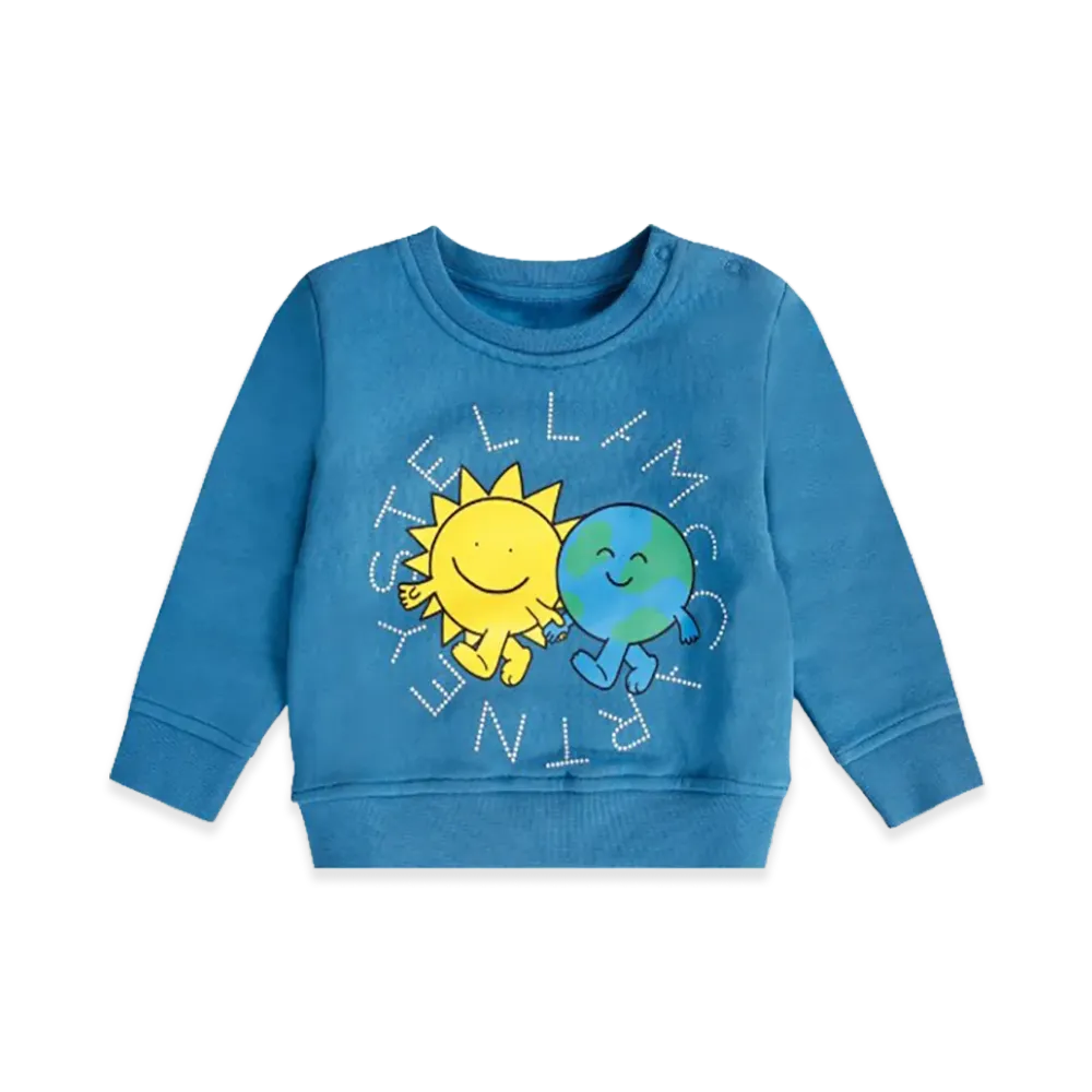 STELLA McCARTNEY Kids Sweaters "Blue"