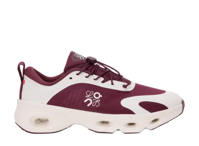 LOEWE × On Cloudsolo "Burgundy/Eggshell"