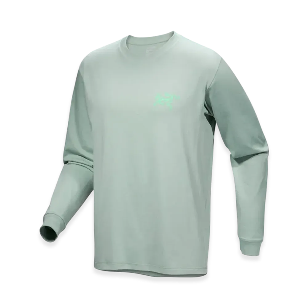 ARC'TERYX Kragg SL Cotton Bird Tile LS M "Stone Green/Phosphorescent" X000009537