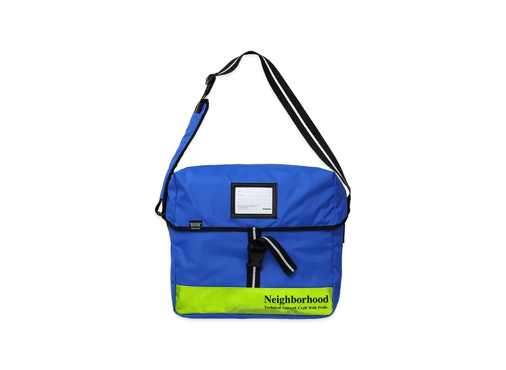 NEIGHBORHOOD Bright Color MeSSenger Bag "Blue"