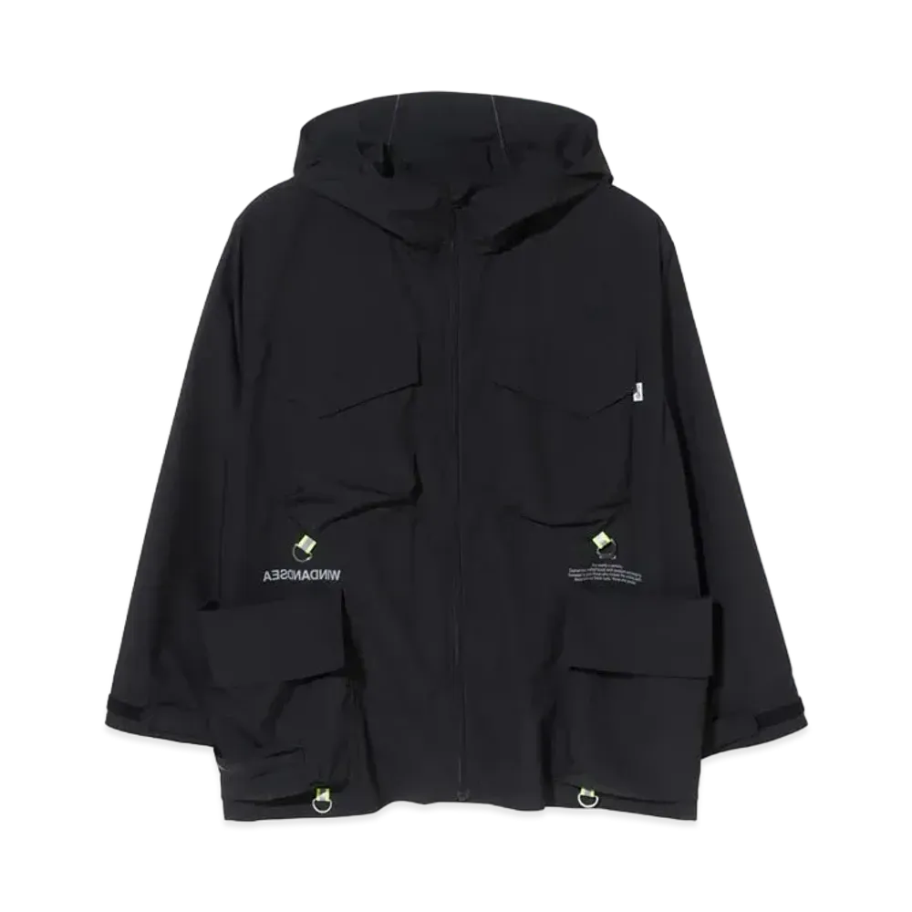 WIND AND SEA DANNER × WDS PACKABLE MOUNTAIN PARKA "Black"
