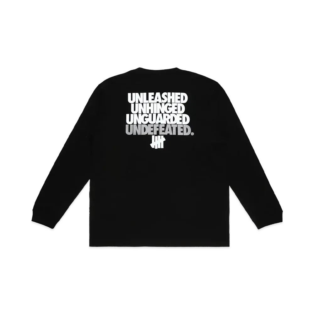 UNDEFEATED UNLEASHED L/S TEE - UL21007 "Black"
