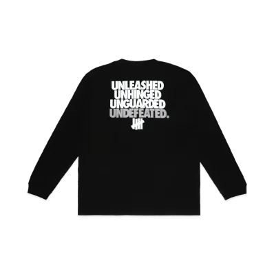 UNDEFEATED UNLEASHED L/S TEE - UL21007 "Black"