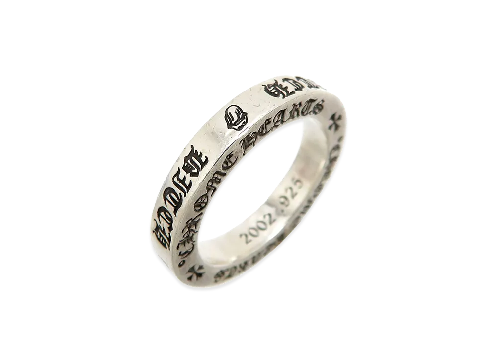 クロムハーツ リップアンドタン スペーサーリング 3mm "シルバー"