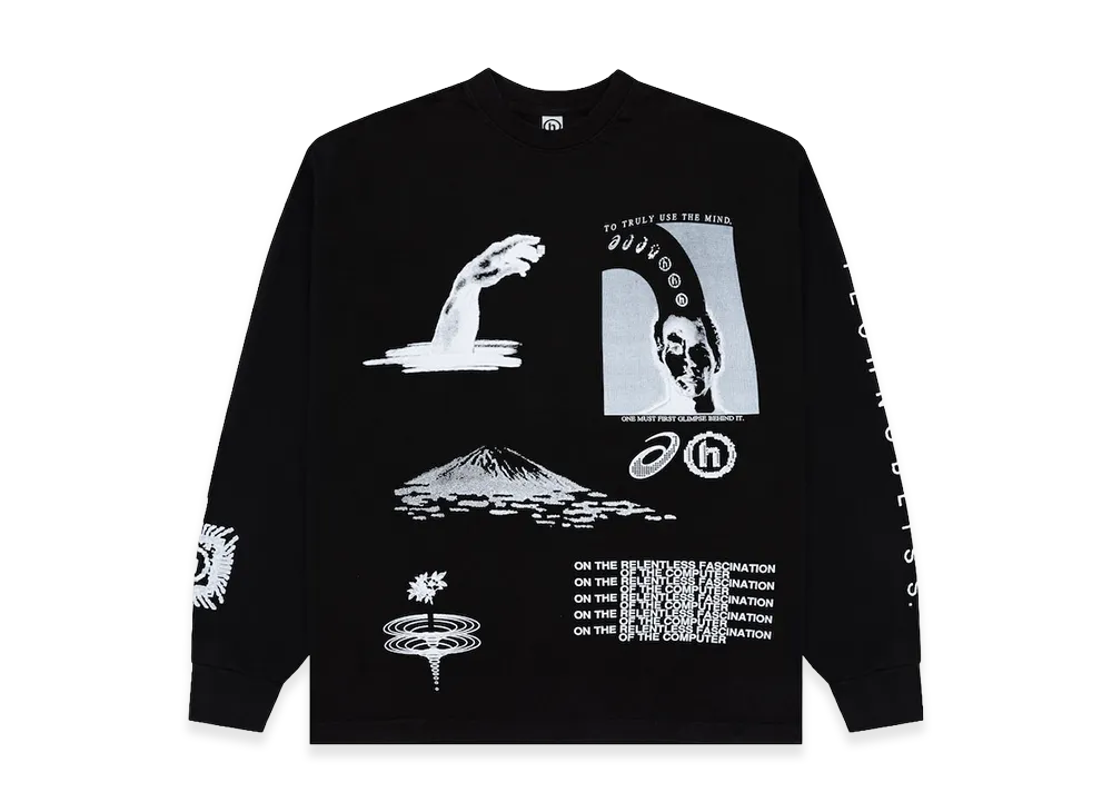 Asics x Hidden NY LS Tee "Black"