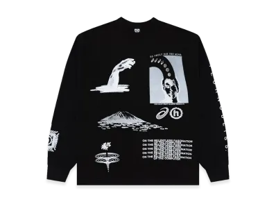 Asics x Hidden NY LS Tee "Black"