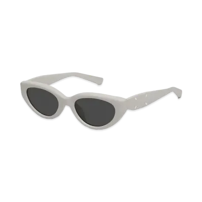 Gentle Monster x Maison Margiela MM108 Leather LIV1 "Ivory"