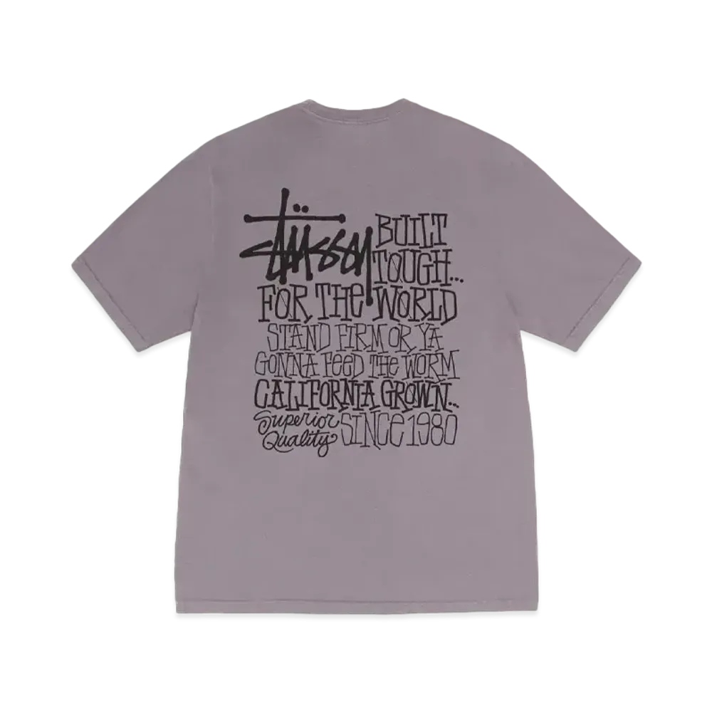 Stussy California Grown Tee Pigment Dyed "Shark"
