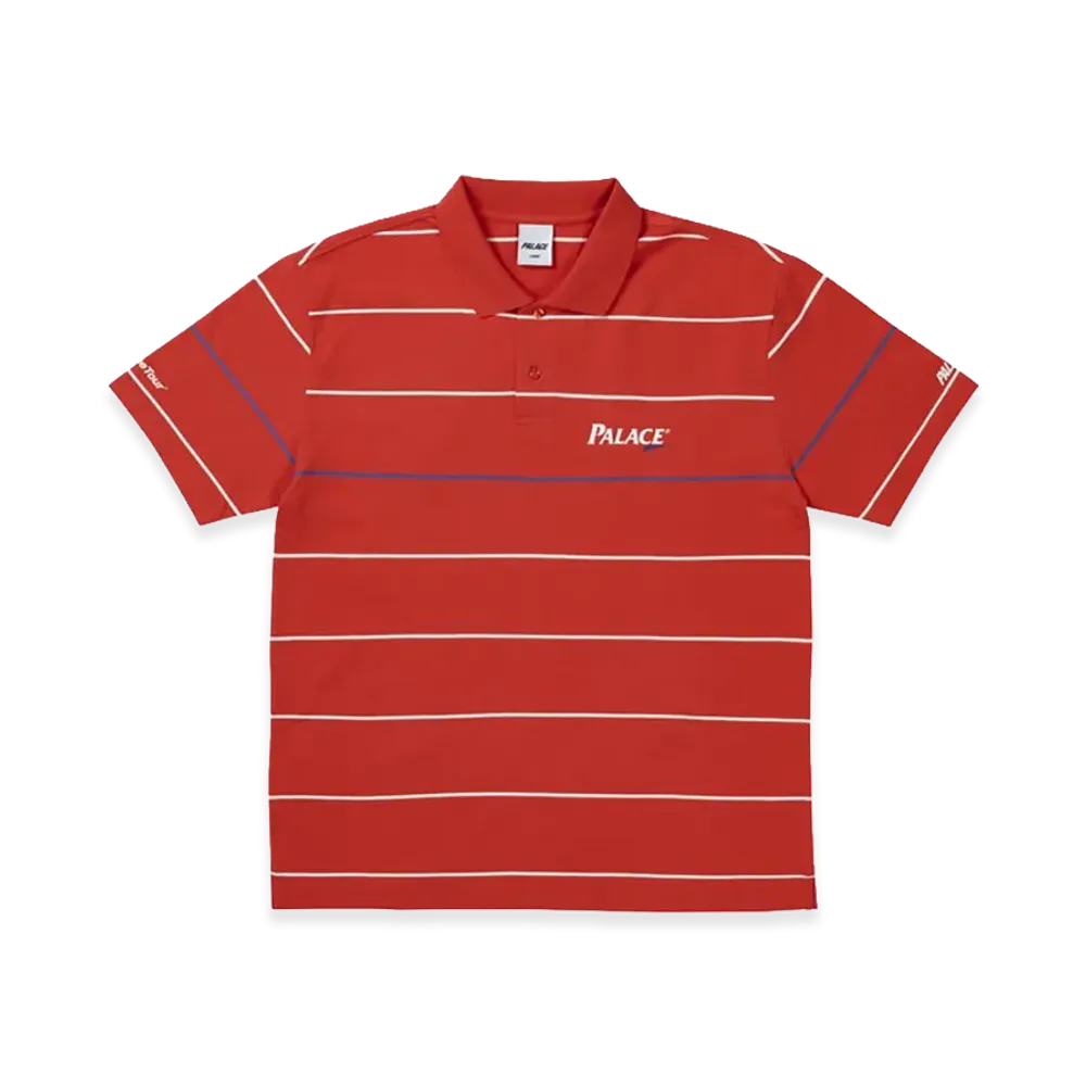 PALACE Golf Polo "Washed Red"
