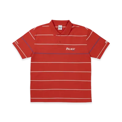 PALACE Golf Polo "Washed Red"