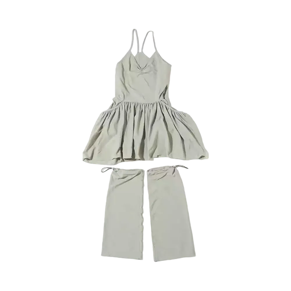 atmos pink Dress With Leg Warmers "Khaki"