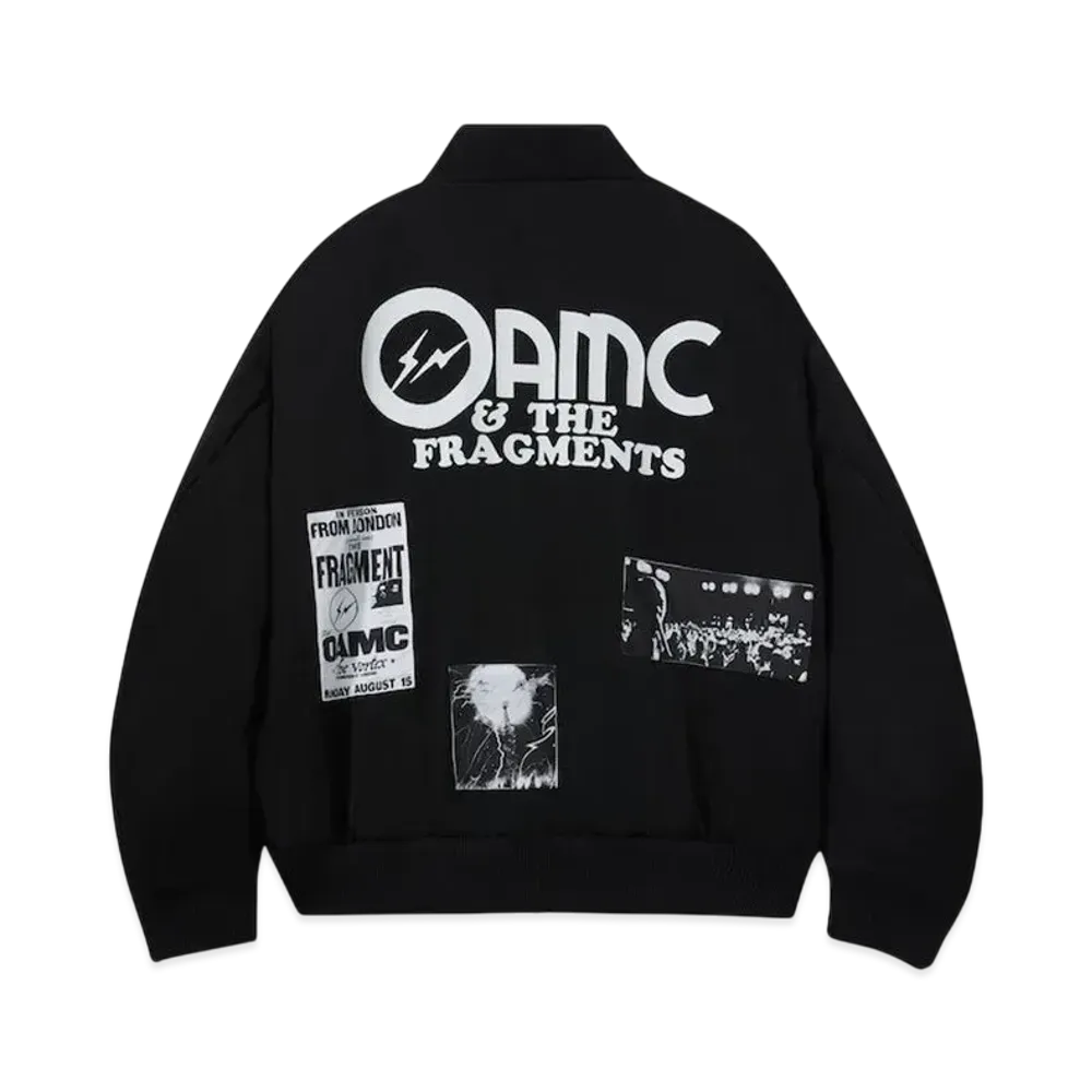 OAMC x FRAGMENT Bomber Jacket "Black"
