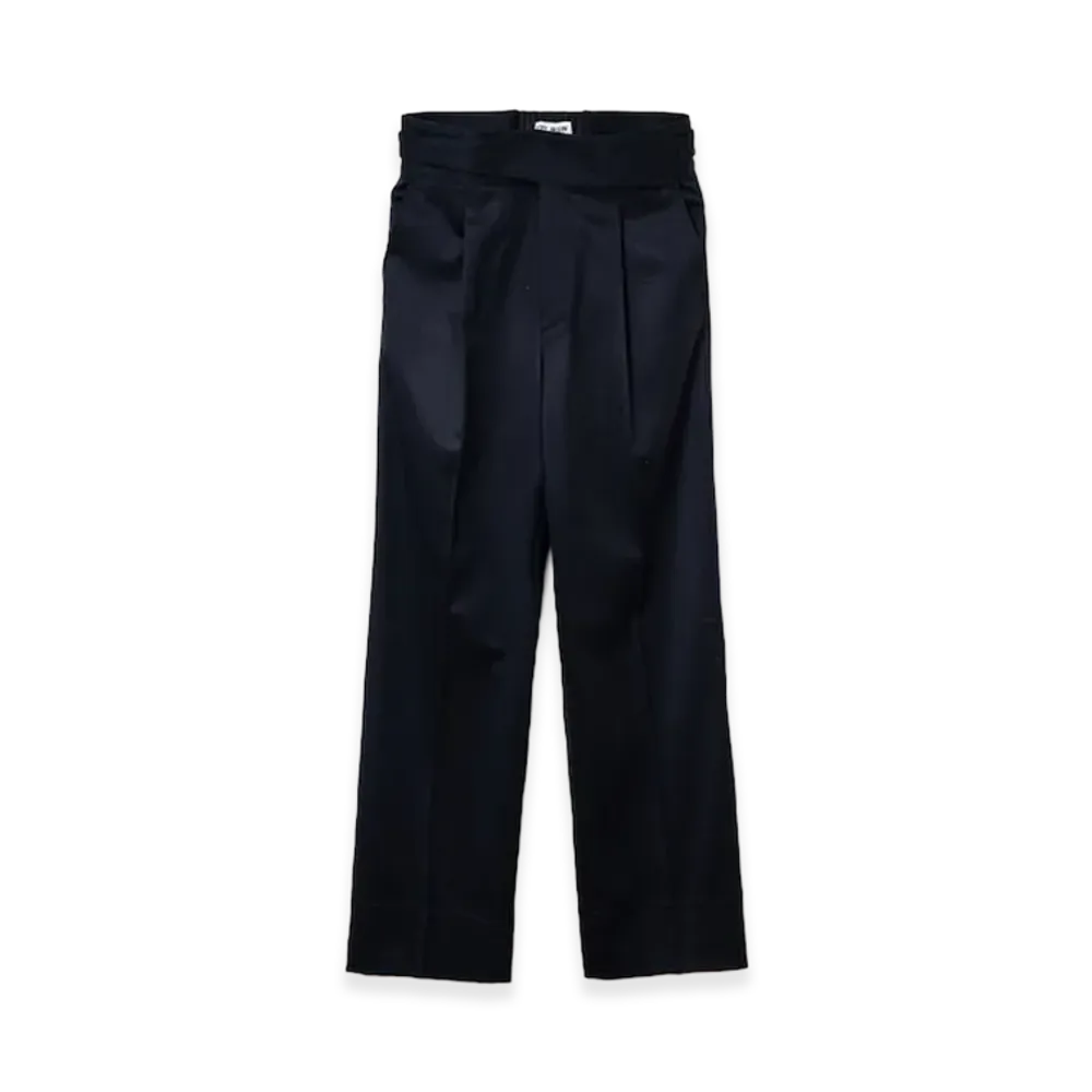 TTTMSW High West Flare Slacks "Navy"