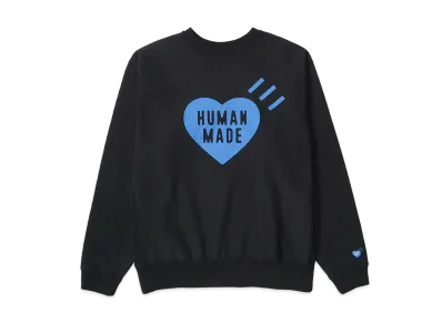 HUMAN MADE Stores Exclusive Heart Sweatshirt Offline Store "Black"