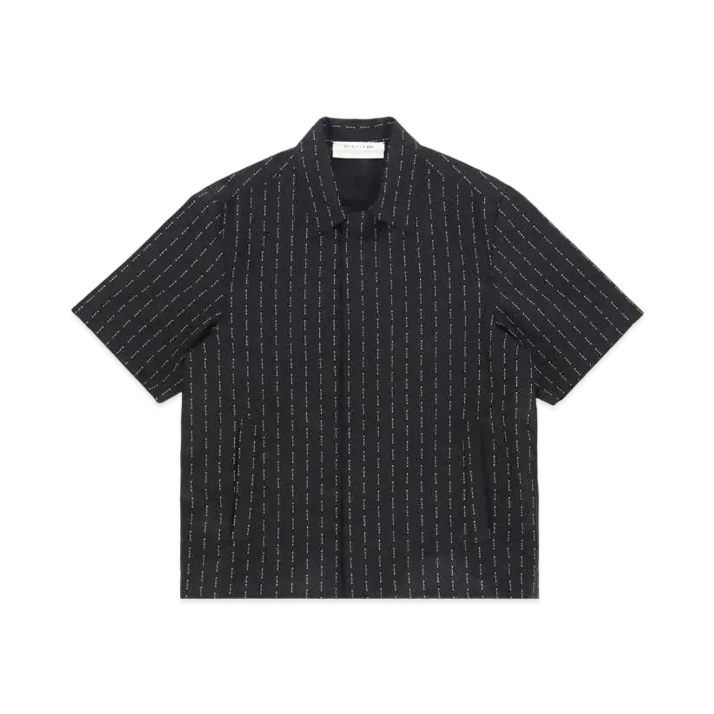 1017 ALYX 9SM Pinstripe S/S Shirt "White/Black"