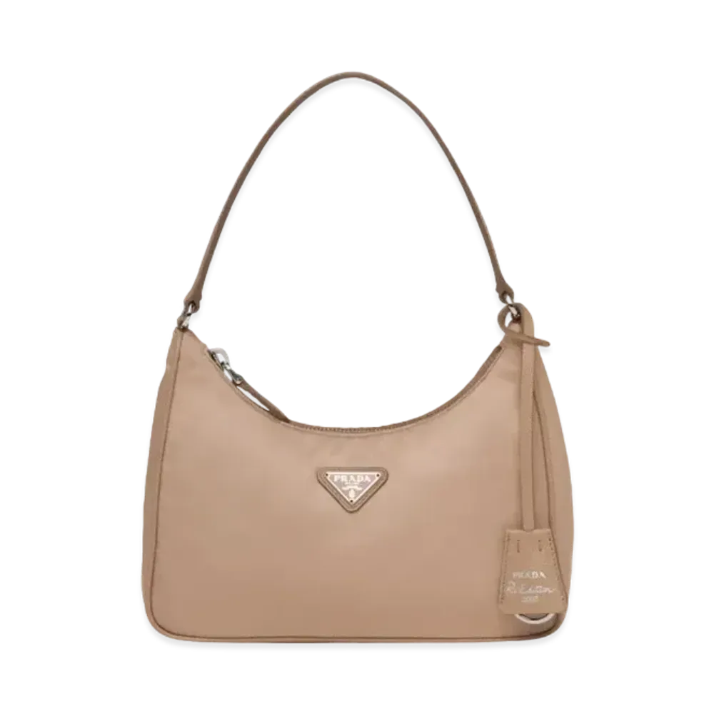PRADA Re Edition 2005 Re Nylon Mini Bag "Cameo Beige"