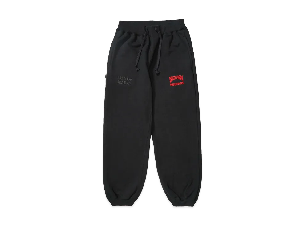 WACKO MARIA Death Row Records / Heavy Weight Sweat Pants "Black"