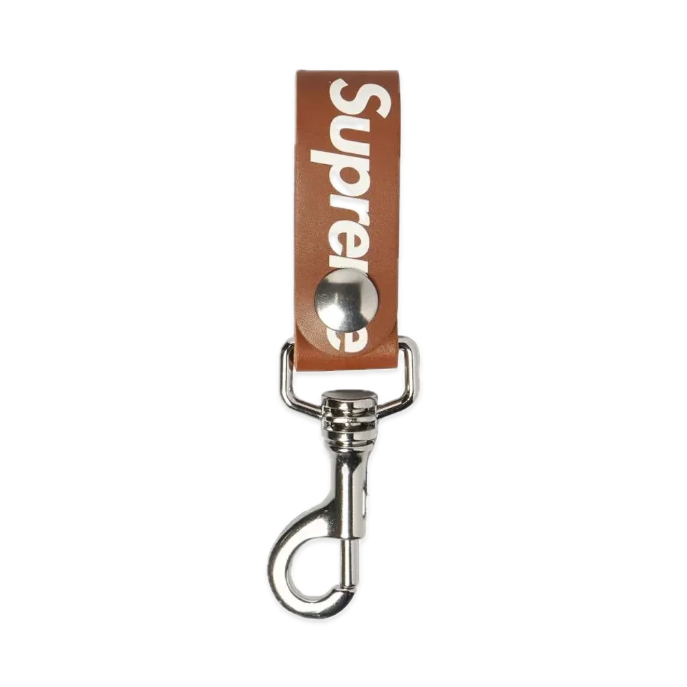Supreme Leather Key Loop 
