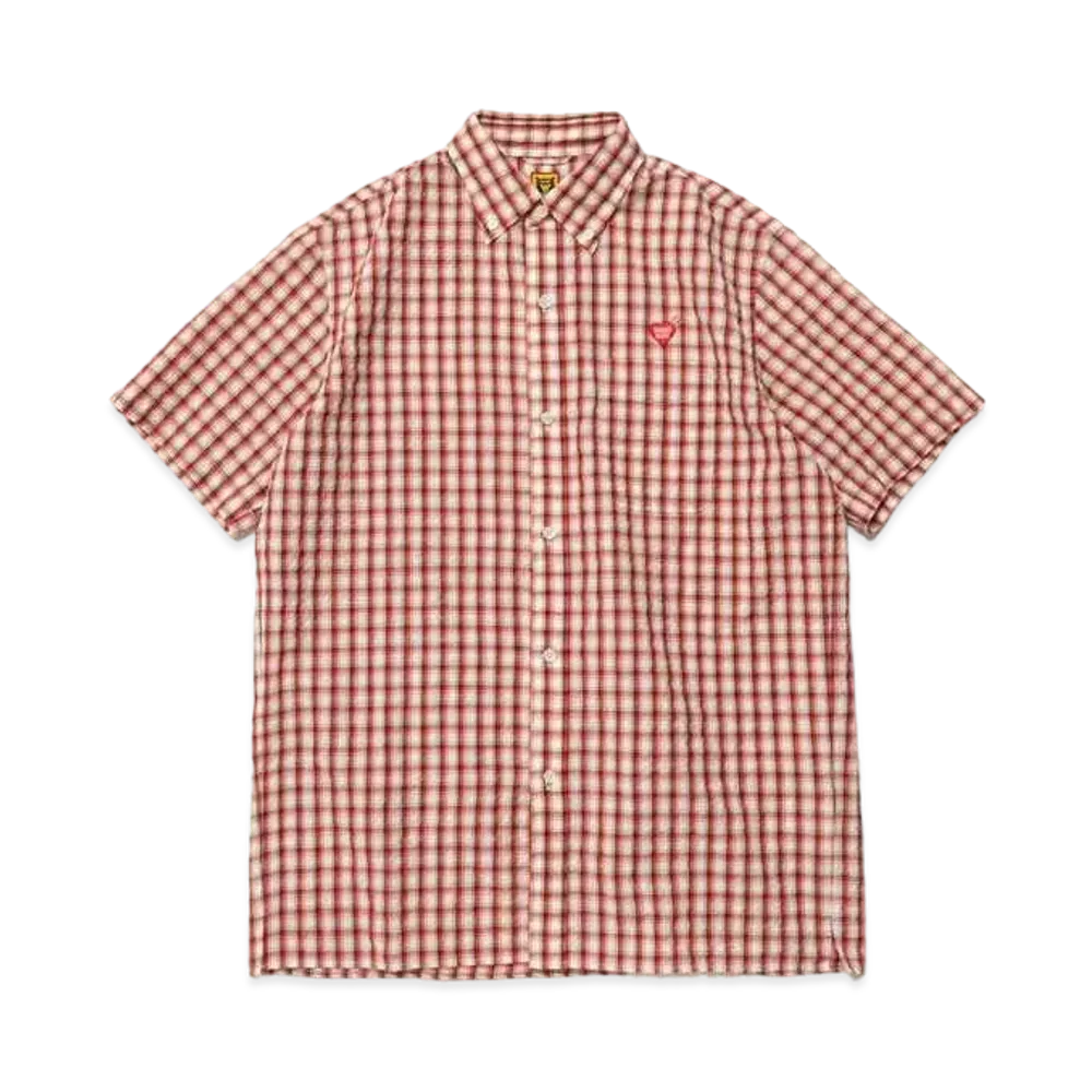 HUMAN MADE Checked BD S/S Shirt "Red"