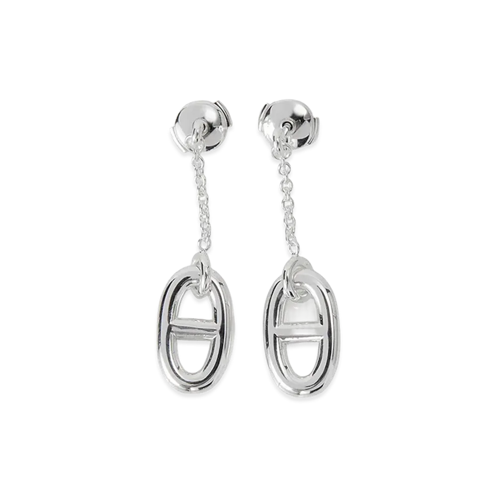 Hermes Earrings "Silver"