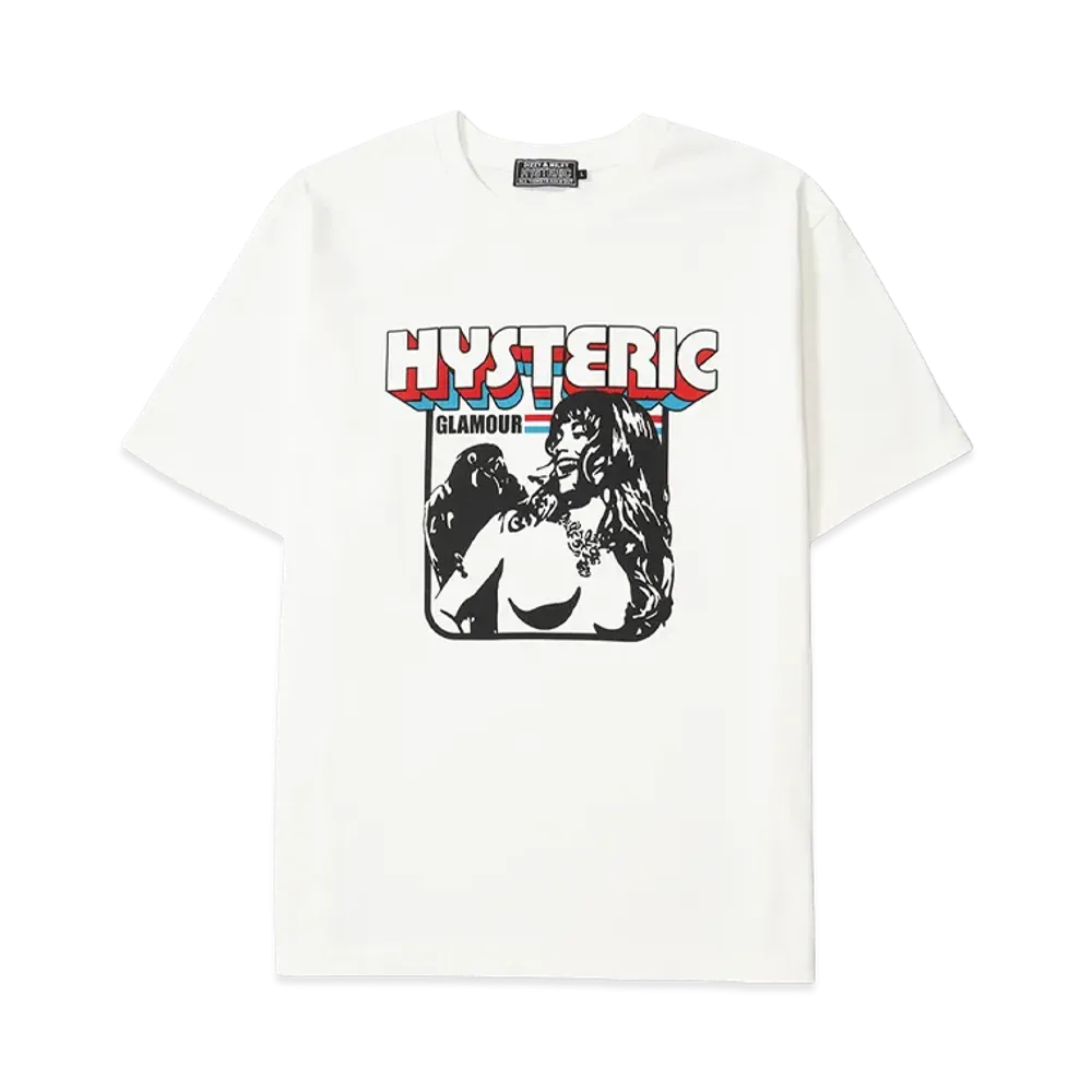 HYSTERIC GLAMOUR Hysteric Petworld T-Shirt "White"