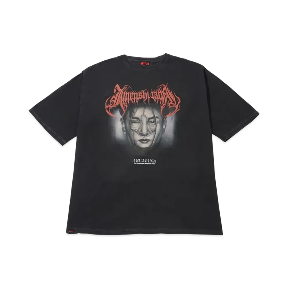 NETFLIX Tokyo Swindlers Original Graphic SS T-Shirt Collage "Sumikuro"