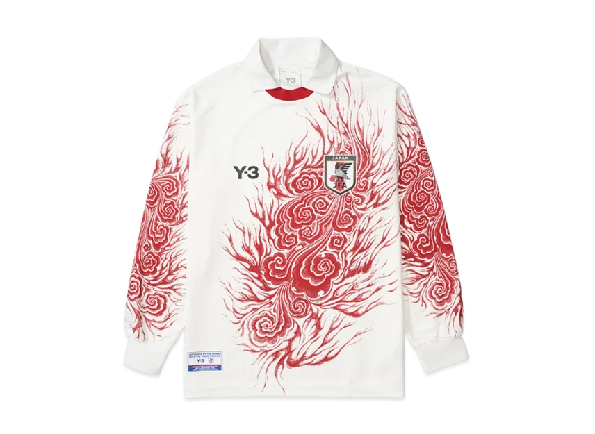 adidas Y-3 Japan National Football Team CW Long Sleeve T-Shirt adidas Y-3 Japan National Football Team CW Long Sleeve T-Shirt