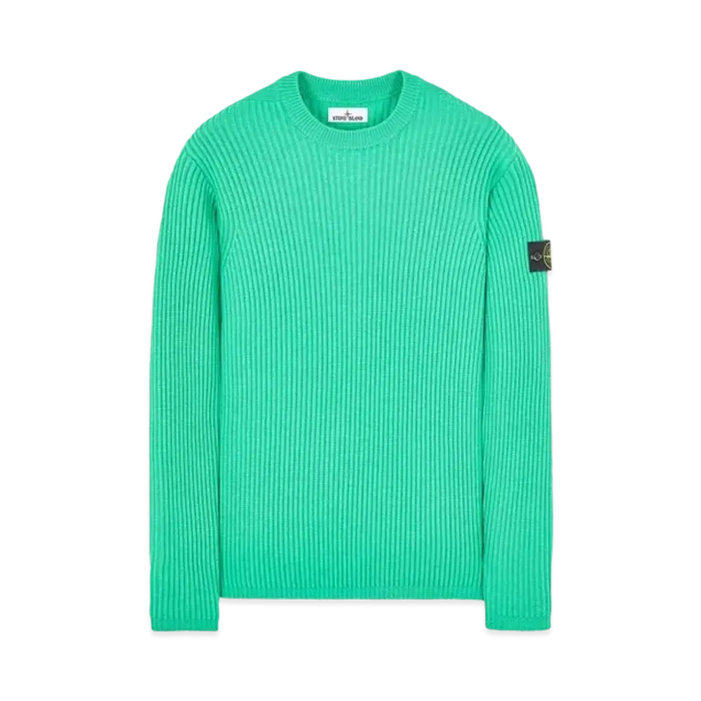 Stone Island 517C2 FULL RIB PURE WOOL "Green"