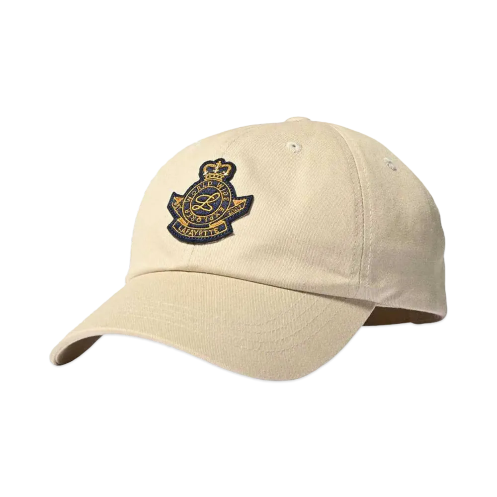 LFYT COLLEGE EMBLEM DAD CAP "BEIGE"