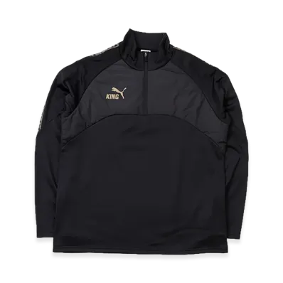 PUMA KING Winter 1/4 Zip Top "Black"