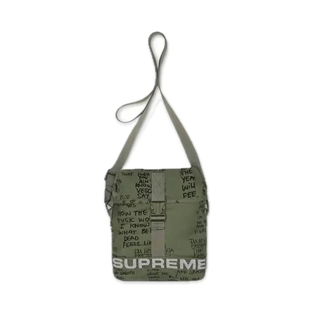 Supreme Field Side Bag "Olive Gonz" (23SS)