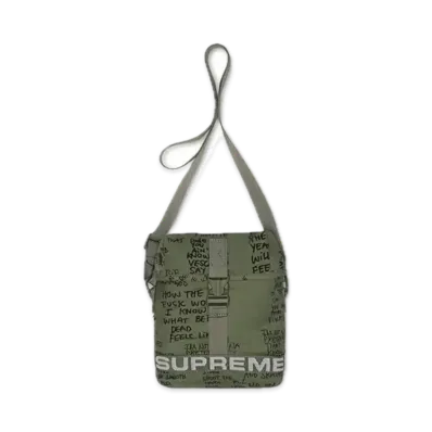 Supreme Field Side Bag "Olive Gonz" (23SS)