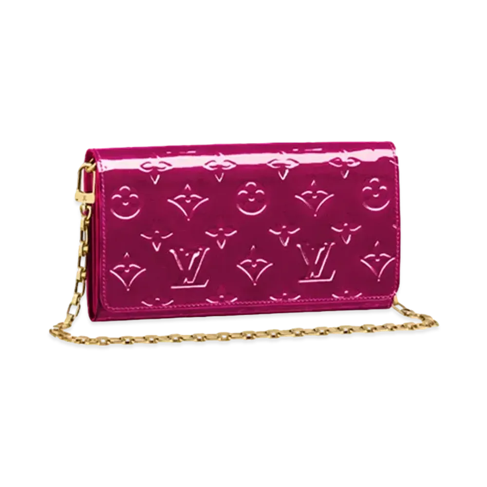 Louis Vuitton Sarah Chain Wallet "Rose Indien"