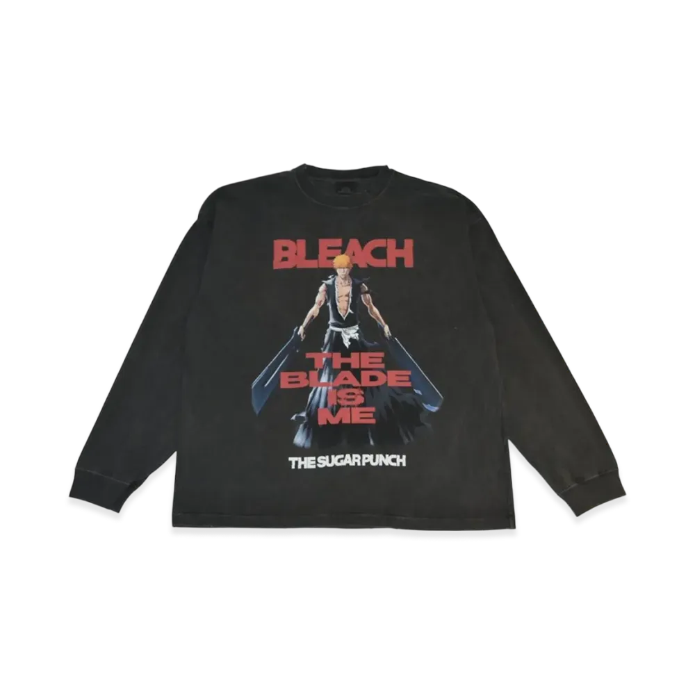 THE SUGAR PUNCH x Bleach L/S T-Shirt "Black"