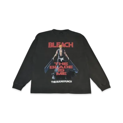 THE SUGAR PUNCH x Bleach L/S T-Shirt "Black"
