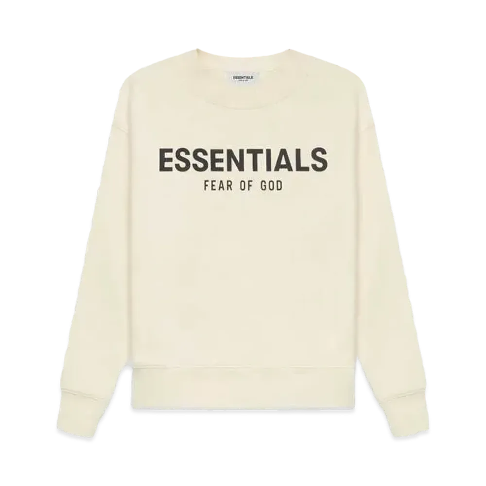 FEAR OF GOD ESSENTIALS Kids Pull-Over Crewneck "Butter cream"