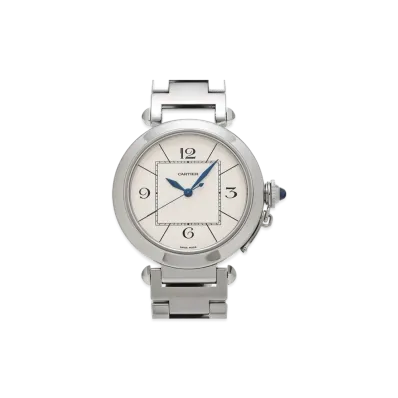 Cartier Pasha Automatic 42mm "Ivory" W31072M7