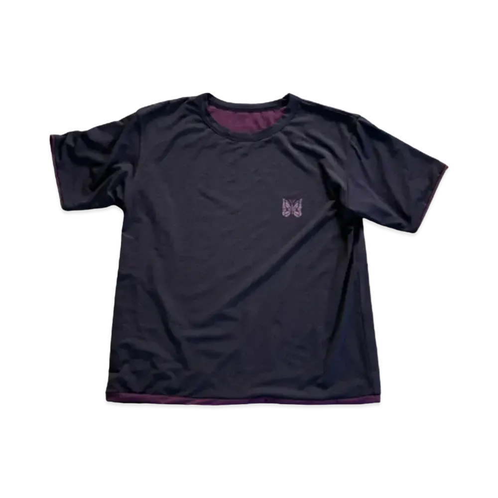 Needles x 417 EDIFICE S/S Reversible Tee "Black/Purple"