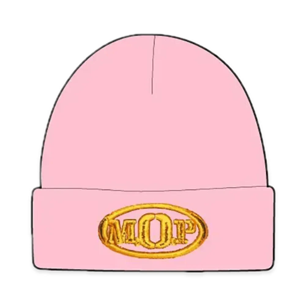 Supreme x M.O.P. Beanie "Light Pink"