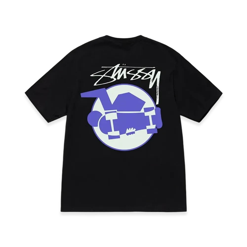 Stussy Skateman Tee "Black"